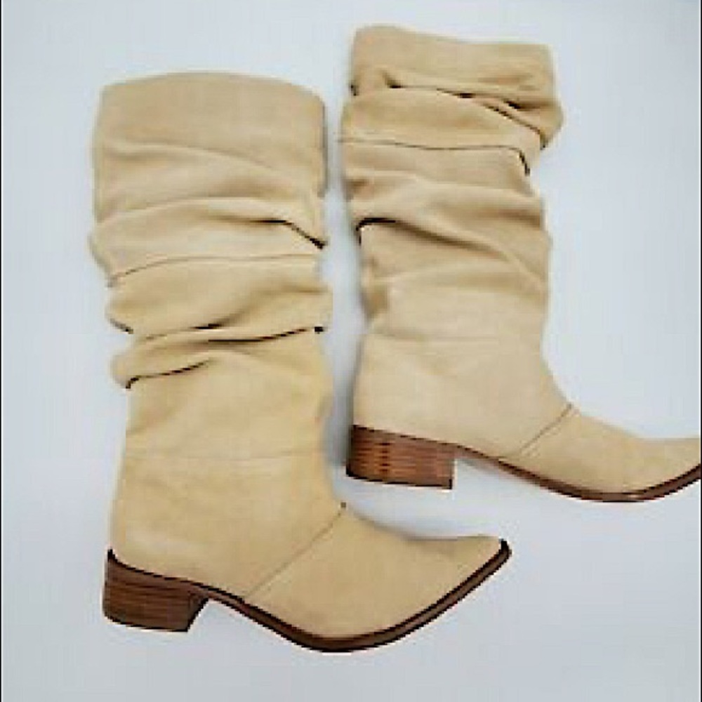 Suede Slouch Boots by Chinese Laundry - Picture 8 of 8